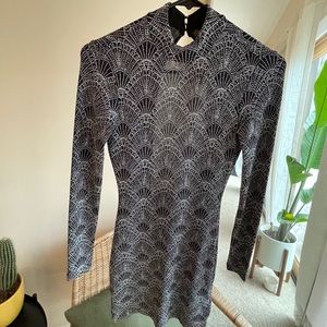 H&M Bodycon Evening Dress with Open Back